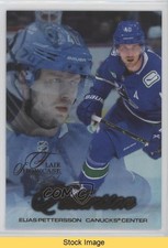 2022-23 Fleer Ultra Flair Showcase Showtime Row 1 Elias Pettersson #30 READ 0nr3