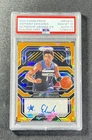 2020-21 Panini Prizm Anthony Edwards Penmanship Orange RC Rookie Auto PSA 10/10