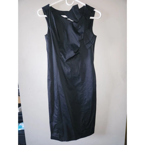 Moschino abito nero economico e chic fiocco 4