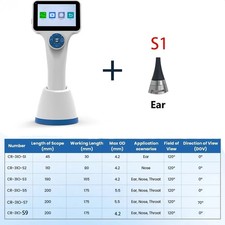 Video Otorhinolaryngoscope for ENT Otoscope 3.5 inch Touch screen Endoscope