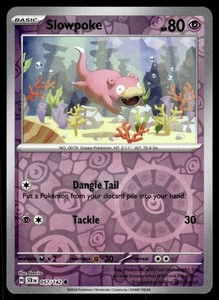 SLOWPOKE [FOIL] - 057/131 - STELLAR CROWN SCR POKEMON REVERSE - NM