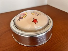 lampada da comodino bambino in argento 925 vintage