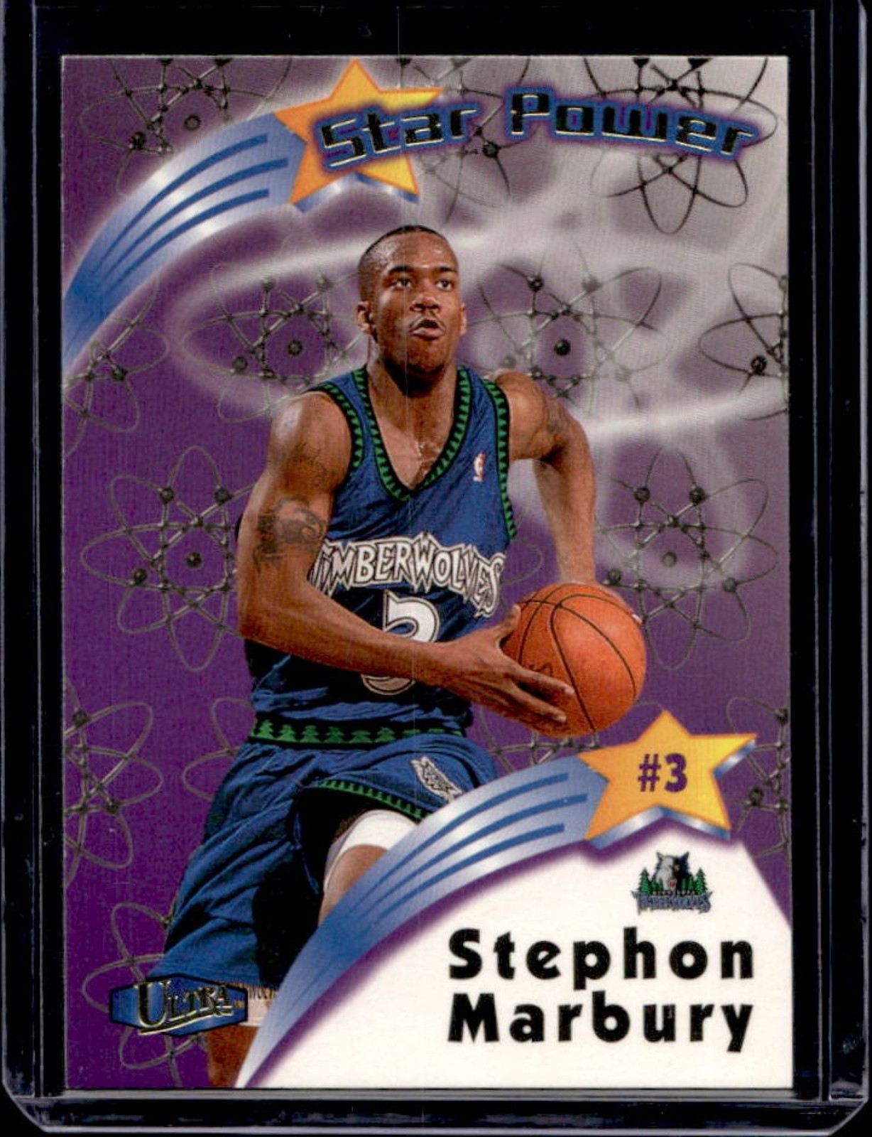 1997-98 Fleer Ultra Stephon Marbury Star Power #5 SP Timberwolves