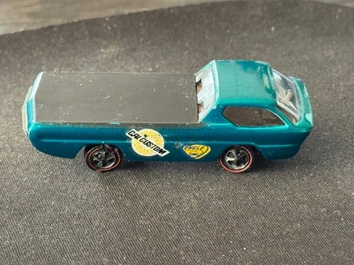 1967 Hot Wheels Redline Deora Custom Surf-Style Truck Green Missing Surf Boards