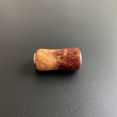 New Wood Knob Cap Silver 1 piece Daiwa S / Shimano A Approx. 6g