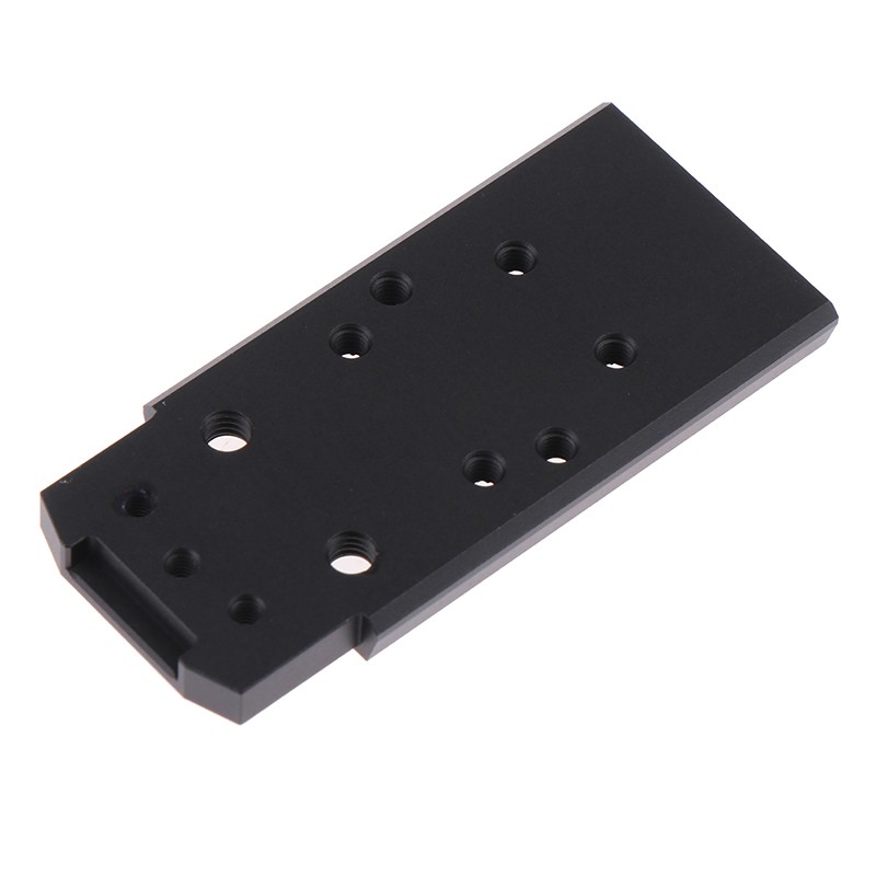 Tactical CNC P320 Rear Sight Mount Plate Base Fit For SIG RMR SRO Accessories