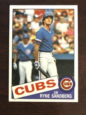 1985 Topps #460 Ryne Sandberg