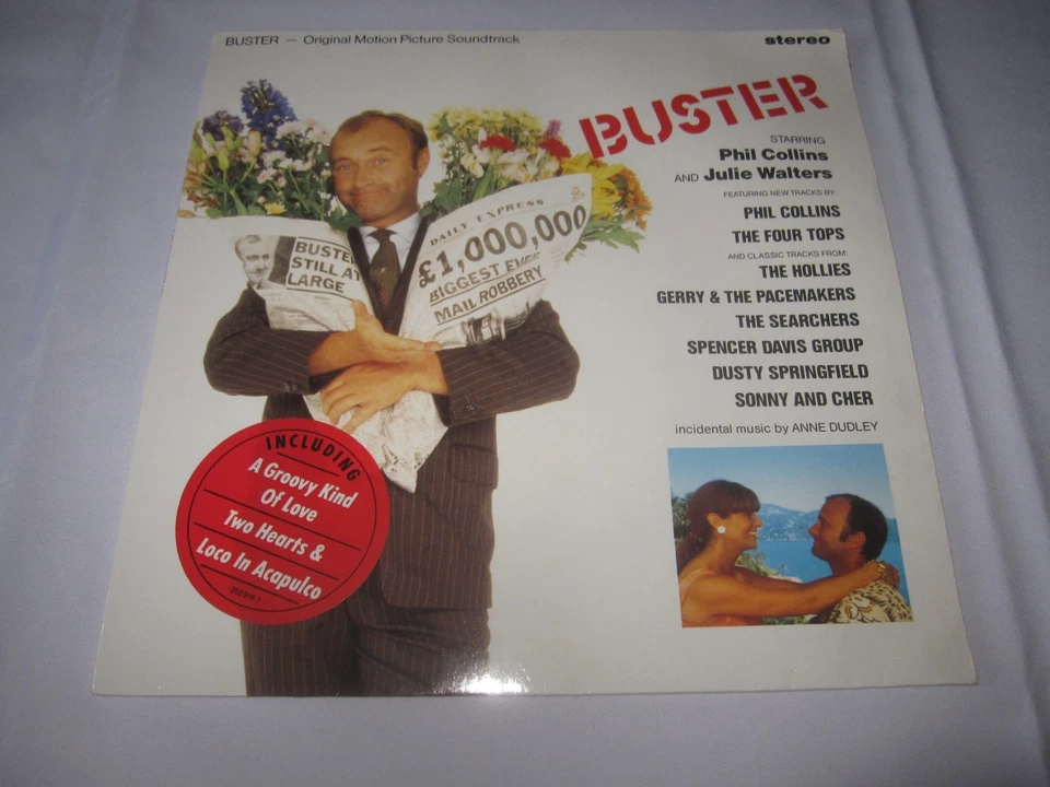 Vinyl LP 12“ Buster / Phil Collins – Soundtrack – WEA 255918-1, 1988 - Bild 3 von 4