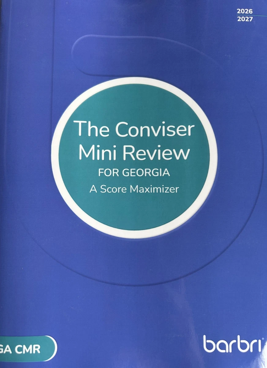語学・辞書・学習参考書 Barbri Conviser Mini Review California Conviser Mini Reviews for sale - eBay