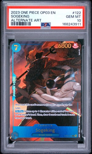 Sogeking (Alternate Art) graded PSA 10 for sale on eBay