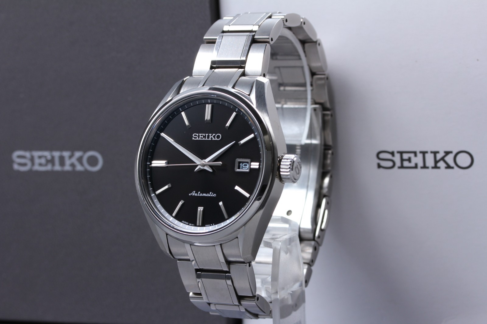 [NEAR MINT w/ Box Paper] SEIKO Presage SARX035 6R15-03P0 Black Dial AT Men Watch