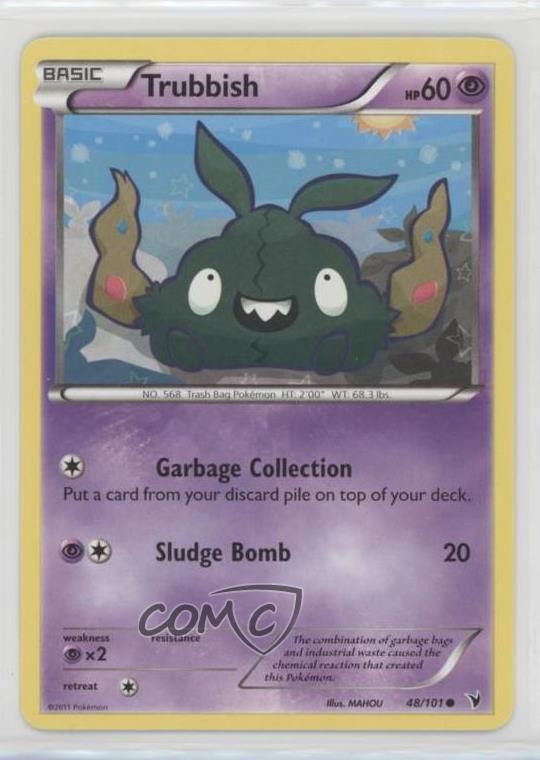 Trubbish Pokemon Black & White Noble Victories #48