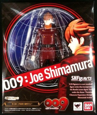 S.H.Figuarts Jou Shimamura Cyborg 009 Bandai Sealed Near Mint Rating 10