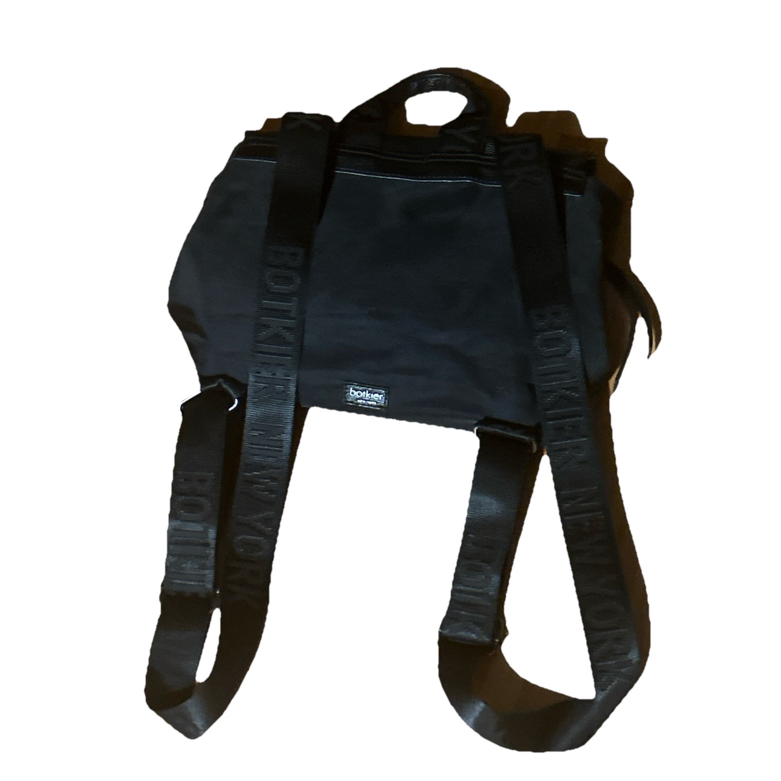 Botkier New York Mini Trigger Backpack Black Nylo… - image 5