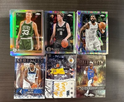 2025-26 Topps Chrome NBA U Pick REFRACTOR/PRISM/RAYWAVE/INSERTS 20% off 4+