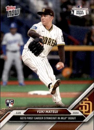 2024 Topps Now 2 Yuki Matsui