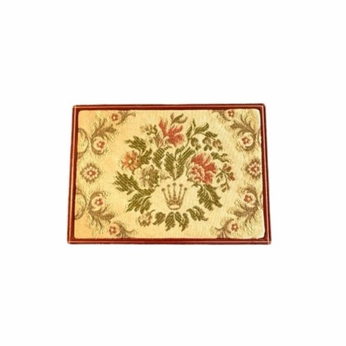 Vintage Rolex Watch Box 60.01.2 Red Tapestry President Datejust Genève Suisse