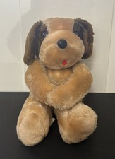 Vintage Brown Dog Plush Soft And Cuddling