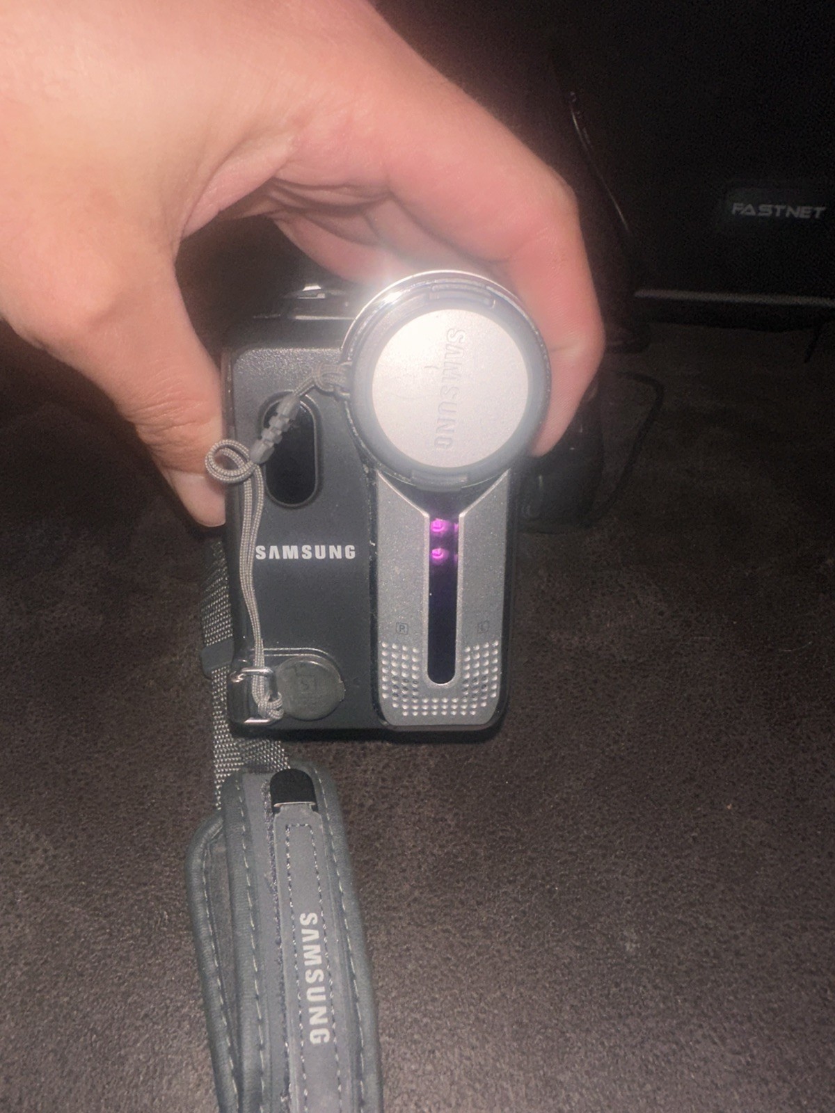 SAMSUNG VP-D351 Black Silver 20x Optical Zoom Digital Video Camera Camcorder image 8