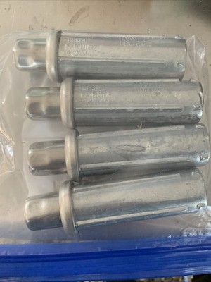 Component Hardware 1-5/8  Foot Stainless Steel Clad Zinc 3  Adjustable 4 PACK