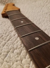 Xmas Special- USA Nitro neck,Rounded edges,NO fret tangs.For a St body # WNS-R11