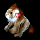 VINTAGE 1997 ORIGINAL TY BEANIE PLUSH 14" SAHARA THE LION PRISTINE RETIRED MINT!