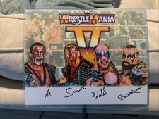 DEMOLITION Powers of Pain W/proof Warlord AX SMASH WWF AUTOGRAPHED SIGNED 11x14