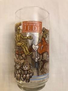 Burger King Return of the Jedi Glasses | eBay