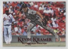 2019 Topps Stadium Club Red Foil Kevin Kramer #242 Rookie RC 1h5