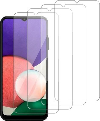 (4-Pack) Tempered Glass Screen Protector for Samsung Galaxy A22 5G, Anti Scratch