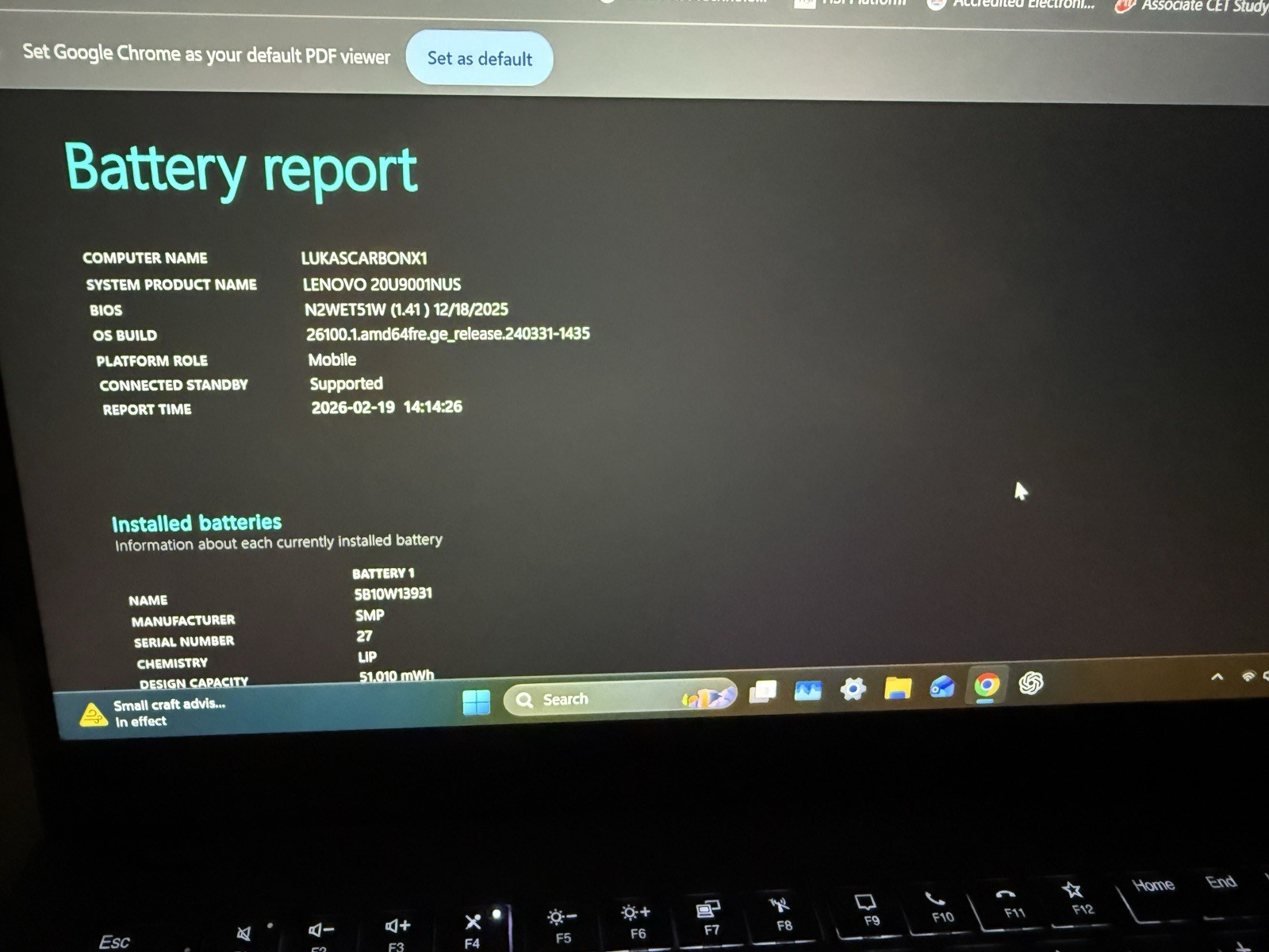 Lenovo ThinkPad X1, 14-Inch Laptop, with Intel Core i5 10th Gen., 512 GB SSD (Solid State Drive), Windows 11 Pro