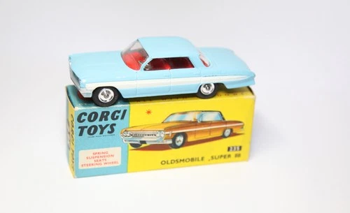 Corgi 235 Oldsmobile Super 88 In Original Box - Near Mint Vintage Original Model