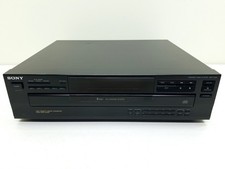 1990s Sony CDP-C265 5-Disc CD Player Changer Carousel NO REMOTE EXCELLENT 