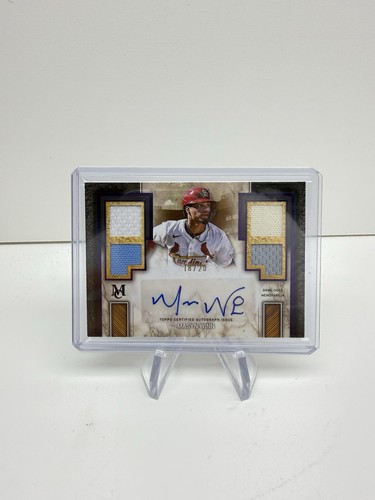 2025 Topps Museum Collection Masyn Winn Quad-Relic Patch Auto /20