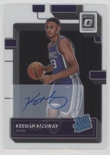 2022-23 Panini Donruss Optic Rated Rookie Signatures Keegan Murray #214 Auto u0u