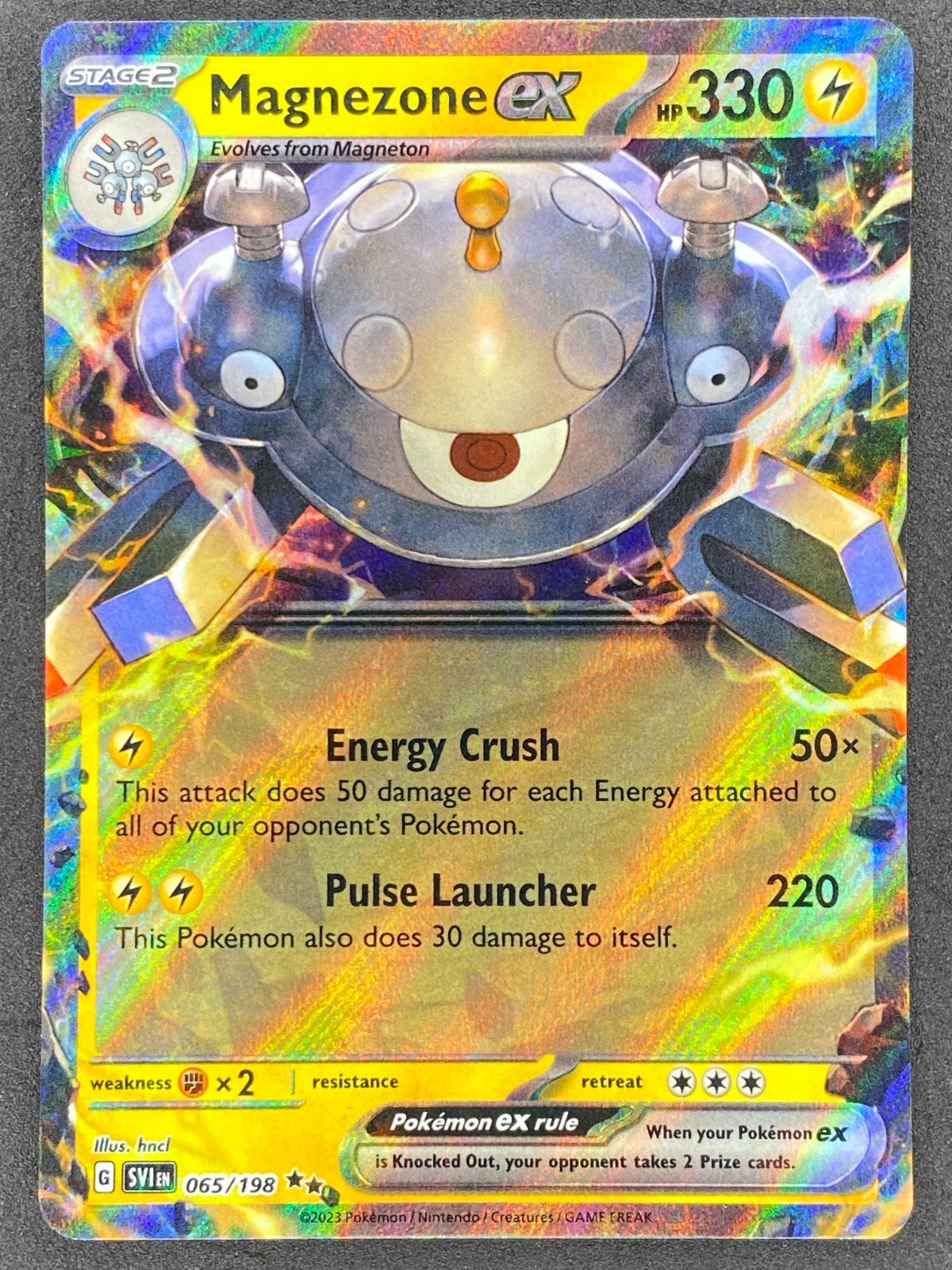 Pokémon Magnezone ex 065/198 SVI Scarlet & Violet NM