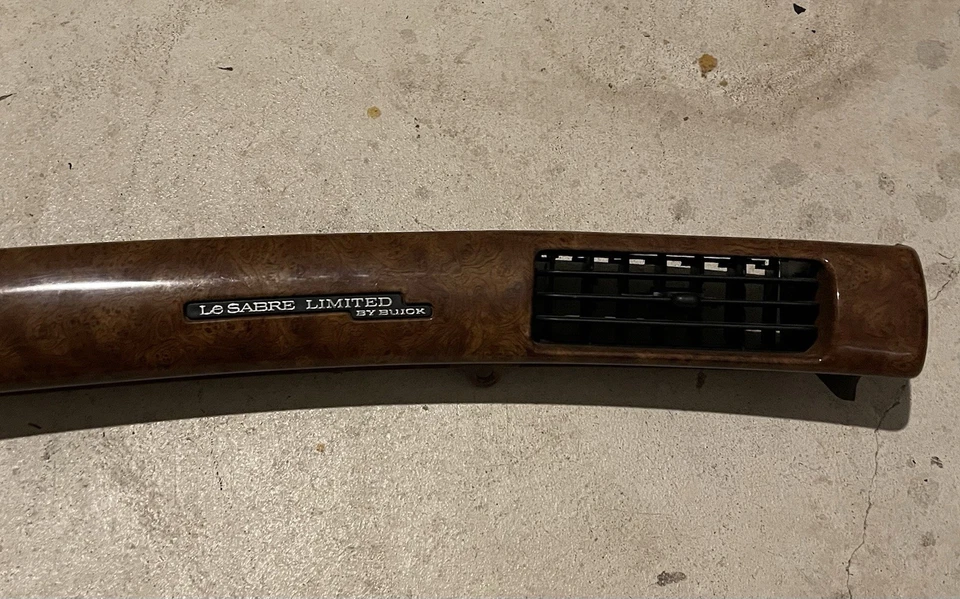 BUICK LESABRE 2000-2005 TABLERO BISEL MOLDURA MADERA GRANO OEM Foto 2 de 4