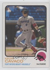 2022 Topps Heritage Minor League Edition Keoni Cavaco #88 w7v