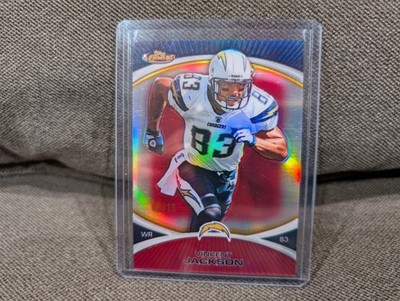 2010 TOPPS FINEST VINCENT JACKSON RED REFRACTOR #/25 SAN DIEGO CHARGERS RARE SP