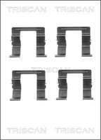 Triscan ZubehöRsatz, Scheibenbremsbelag 8105 501584 FüR Mazda