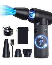 Air Duster 180000RPM Jet Dryer Blower, 3 Gear Level Electric Portable Air Duster