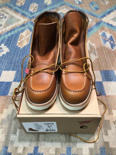 Buy Red Wing Boots, 8.5 D, Moc Toe 