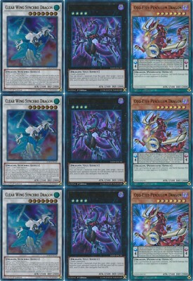 9 Ultra*3 X (Clear Wing Synchro Dragon + Dark Rebellion XYZ + Odd