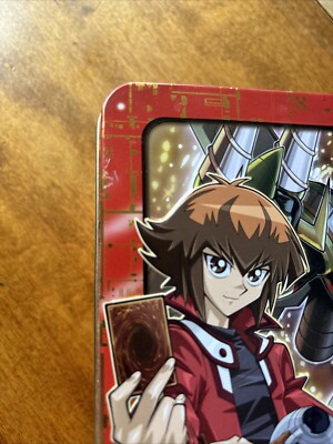YuGiOh 2018 Mega-Tin Jaden Yuki Tin Box ONLY Trading Card Game