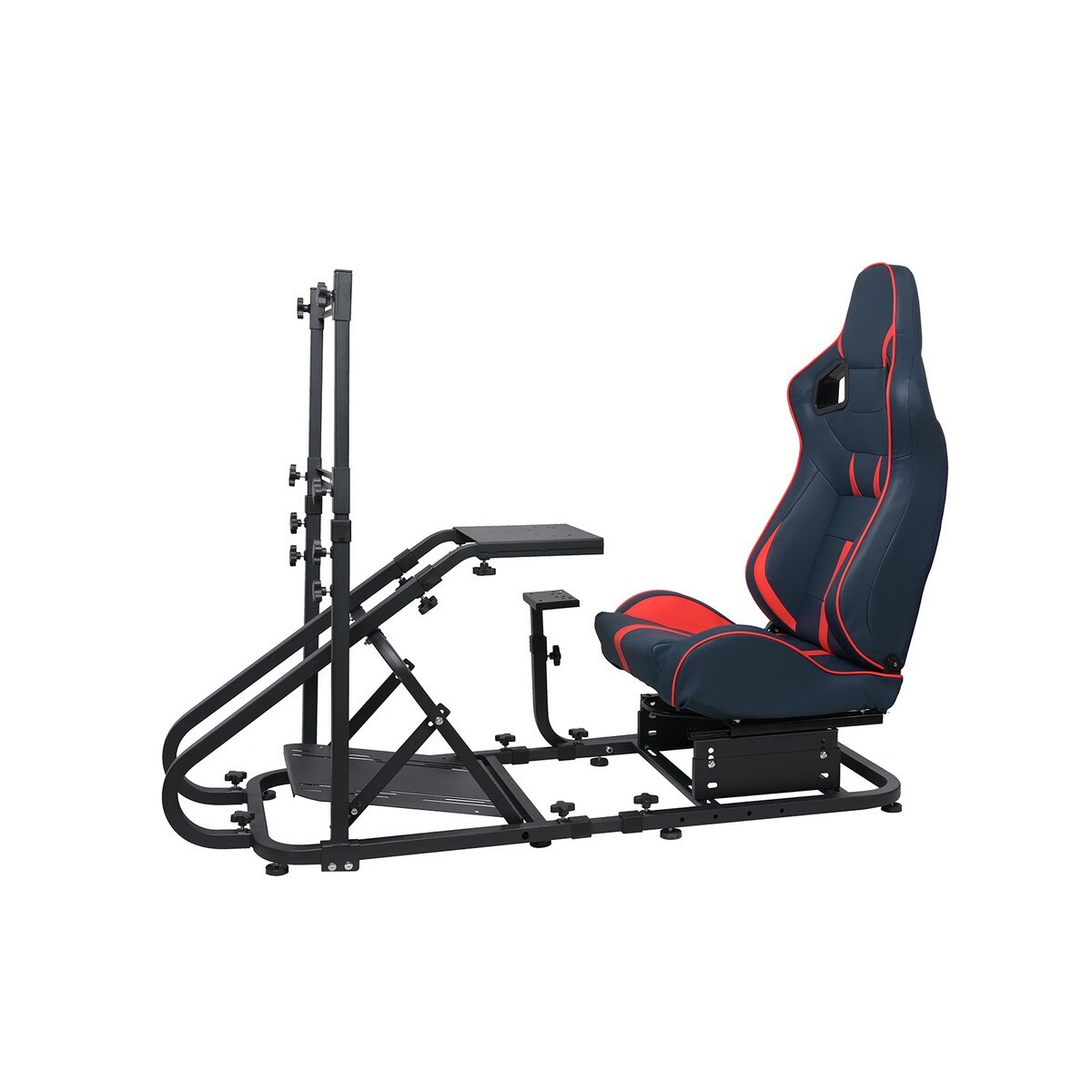 Racing Simulator Cockpit Gaming Chair w/Steering Wheel Bracket Fits Thrustmaster