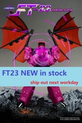 Fans Toys FansToys Transform MasterPiece FT23 Dracula Mindwipe Headmaster NEW
