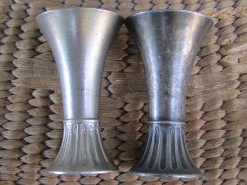 RARO ANTIGUO 2 TAZAS WMF PLATEADAS LICOR AÑOS 1900 - Imagen 10 de 10