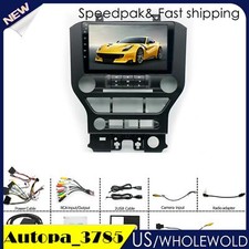 Car Stereo Radio Android 12 Compatible for Ford Mustang 2015-2021 Dual Screen