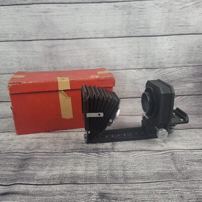 Leica Leitz Wetzlar Visoflex Macro Bellows Unit 13.5cm w/ Box 32mm Screw Mount
