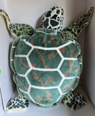 Sea Turtle Giant Turtle Pillow Melissa Doug Large Plush Sea Turtle